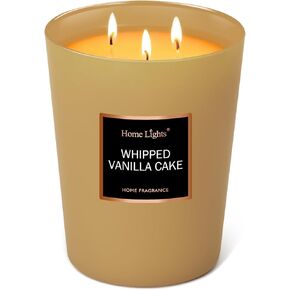 الرئيسيةأضواء الشموع المعطرة | شمعة برطمان كبير - 33.3 أونصة. شموع الصويا العطرية الطبيعية | وقت احتراق يصل إلى 130 ساعة مع 3 فتائل قطنية، هدية شموع عطرية لتزيين المنزل - خشب الصندل والياسمين in Kuwait