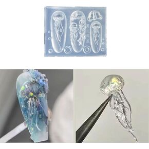 قوالب السيليكون للراتنج، قنديل البحر الفن بالقطارة قوالب الديكور قوالب قنديل البحر قوالب السيليكون مناسبة لمختلف in Kuwait