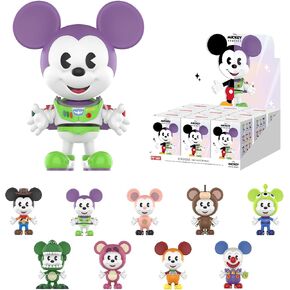 POP MART Disney Mickey Remixed: Mickey Meets Pixar Series Bind Box Figures, Collectible Toys Home Decorations, Holiday Birthday Gifts for Girls and Boys, Single Box in Kuwait