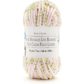 Loops & Threads Rose Blossom Sweet Snuggles Lite Yarn – Super Bulky Weight Yarn for Knitting, Crochet, Weaving, Arts & Crafts, 12 Pack in Kuwait