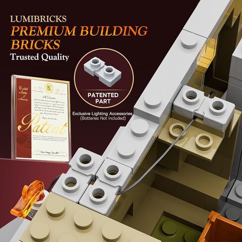 Medieval King's Castle Treasury Building Bricks Set - Middle Ages City Town Modular Collection Display Kit with Minifigures 3209 Pcs for Adults & Teens in Kuwait