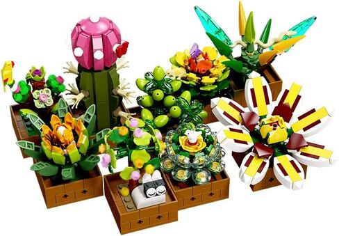 Eternal Flower Building Blocks Set, Simulated Artificial Flowers Moon Models, Home Decor or Idea Present for Adults and Kids, Valentine's Day Gifts for Girls, Standard Particles 934 PCS (JJ9094) in Saudi Arabia