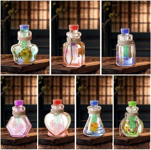 7 Set Wishing Bottle Storage Box Quicksand Molds Silicone Resin Mold with lids Resin Casting Molds,Shaker Bottle Resin Molds (Wishing Bottle) in Saudi Arabia