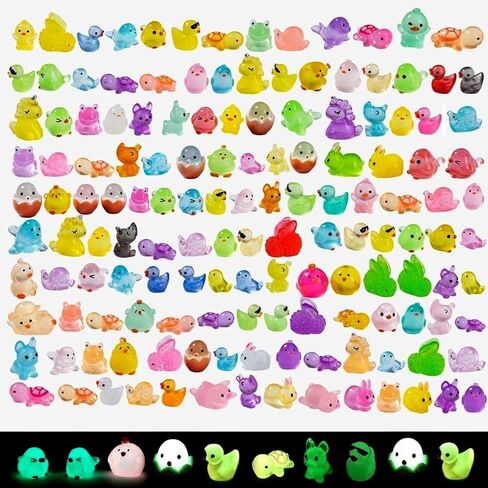 180 Pcs 18-Color Mini Resin Mushroom Figures,Glow in Dark Miniature Figurines Bulk for Fairy Garden,Dollhouse Décor,Terrarium & Scavenger Hunts - Tiny Mushroom Accessories with Realistic Details in Saudi Arabia