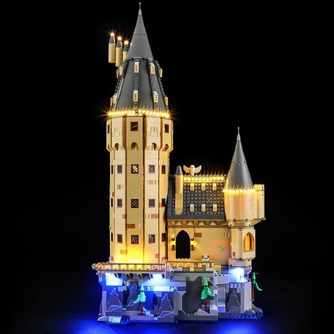 ضوء الإضاءة لقلعة هوجورتس Lego-76454: البرج الرئيسي - مجموعة إضاءة LED متوافقة مع نموذج مكعبات بناء ليغو - غير متضمنة مجموعة النموذج in Saudi Arabia