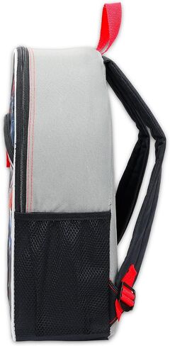 Warner Brothers Boys' Batman Vs. Superman Backpack Bundle, GREY/BLACK, 16" X 12" X 5" in Kuwait