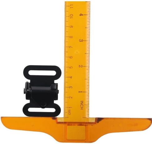 4 PCS Quick Release Buckle, 1 Inch Iron Non-slip Cam Buckle for Backpack Bag Webbing Strap in Saudi Arabia