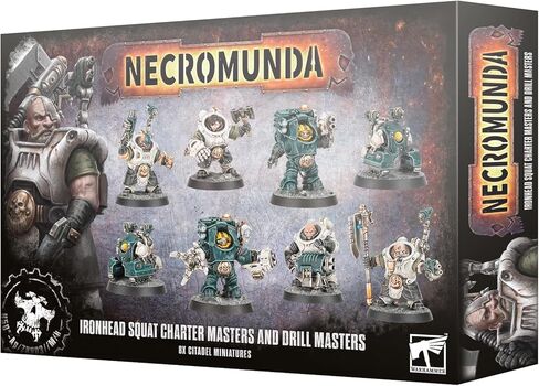Games Workshop - Warhammer - Necromunda: Ironhead Squat Charter & Drill Masters in Saudi Arabia