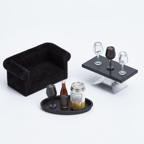 20Pcs Miniature Wine Glasses Set 1 12 Scale Dollhouse Goblet Cups Realistic Mini Cocktail Glasses for Dollhouse Accessories Photo Props and Decor in Saudi Arabia