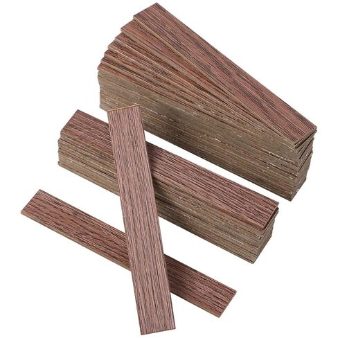 DECHOUS 40Pcs Miniature Dollhouse Flooring Self Adhesive Dollhouse Wood Flooring for DIY Doll House Decor Peel and Stick Floor Accessory (Dark Brown) in Saudi Arabia