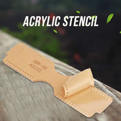 Acrylic Templates Lighter Acrylic Template Lighter Patterns Stencil Template Tool Leather Craft in Saudi Arabia