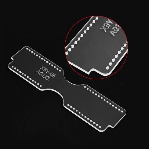 Acrylic Templates Lighter Acrylic Template Lighter Patterns Stencil Template Tool Leather Craft in Saudi Arabia