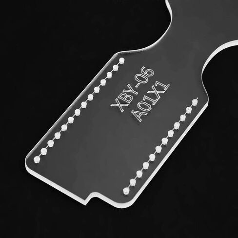 Acrylic Templates Lighter Acrylic Template Lighter Patterns Stencil Template Tool Leather Craft in Saudi Arabia