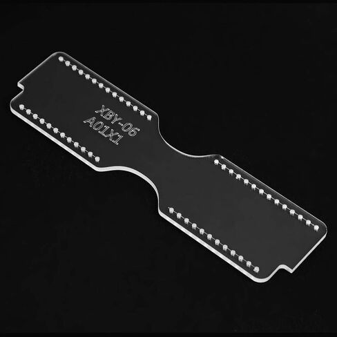 Acrylic Templates Lighter Acrylic Template Lighter Patterns Stencil Template Tool Leather Craft in Saudi Arabia