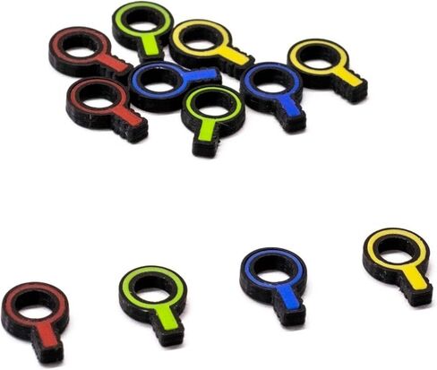 Upgrade Set for MicroMacro BoardGame | Board Game Accessories Board Games Pieces Figures Replacements DND Game Accessory Holder Tabletop in Saudi Arabia