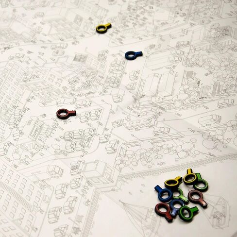 Upgrade Set for MicroMacro BoardGame | Board Game Accessories Board Games Pieces Figures Replacements DND Game Accessory Holder Tabletop in Saudi Arabia