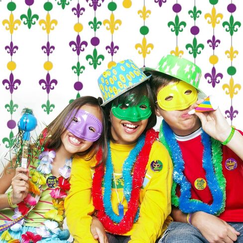 60 Pcs Mardi Gras Party Favors Includes 30 Mardi Gras Rubber Bracelets Silicone Wristbands and 30 Button Pins Badges for Carnival Birthday Party Supplies Decorations Goodie Bag Stuffers Fillers in Saudi Arabia