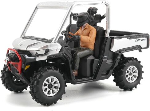 Diecast Masters BRP Bombardier Models 1:32 Scale Diecast Replica Can-Am Defender XMR - Silver | Item 60031 in Saudi Arabia