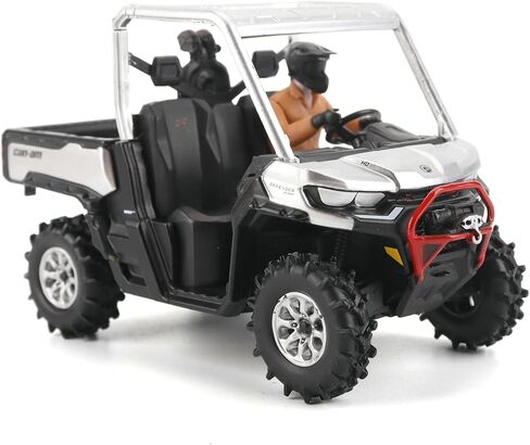 Diecast Masters BRP Bombardier Models 1:32 Scale Diecast Replica Can-Am Defender XMR - Silver | Item 60031 in Saudi Arabia