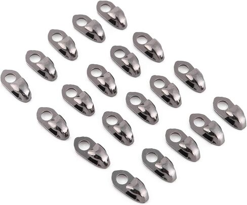 20pcs Boot Hooks Lace Fittings with Rivets for Climbing Boot Repair Accessories in Saudi Arabia