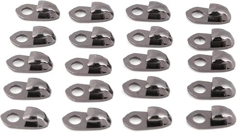 20pcs Boot Hooks Lace Fittings with Rivets for Climbing Boot Repair Accessories in Saudi Arabia