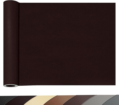 Waterproof Leather Repair Patch,23.6 × 78.7 inch Black Self Adhesive Leather Repair Tape,DIY Large Vinyl PU Patches for Furniture,Couch,Sofa,Car Seats,Office in Saudi Arabia