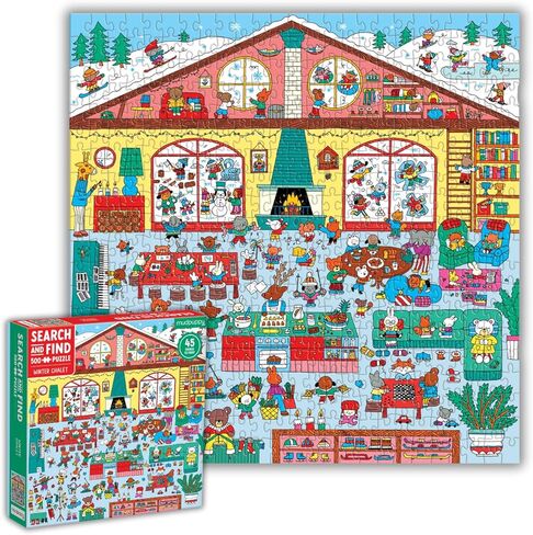 Mudpuppy Winter Chalet 500 PC Search & Find Puzzle in Saudi Arabia