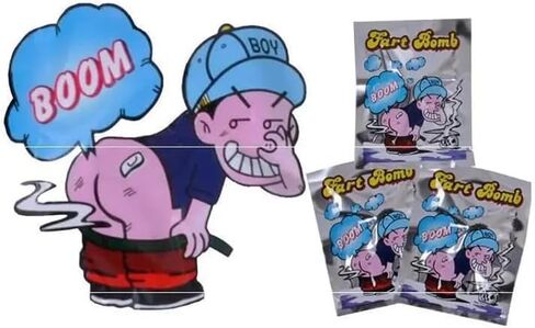 Generic 100pc Fart Bomb Bag ~ Display Included, Small in Saudi Arabia