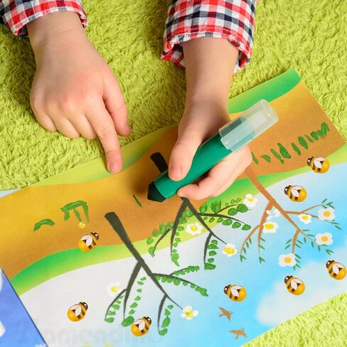 Framendino, 300 Pack Tiny Wooden Bee Decorations Wood Mini Bees Decor Self-Adhesive Bumble for Craft DIY Bee-Themed Party in Saudi Arabia