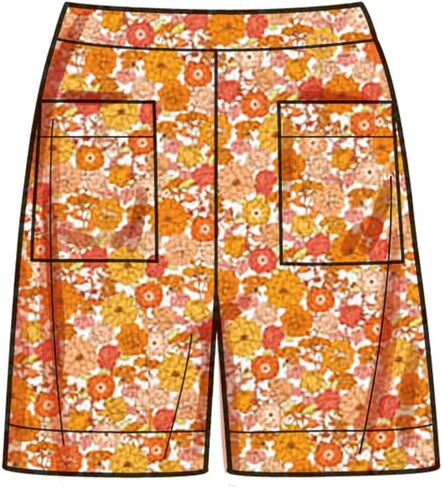 Simplicity SS9610H5 Misses' Top، والسراويل ذات الساق المستقيمة، ومجموعة أنماط الخياطة القصيرة، رمز التصميم S9610، الأحجام 6-8-10-12-14 in Kuwait