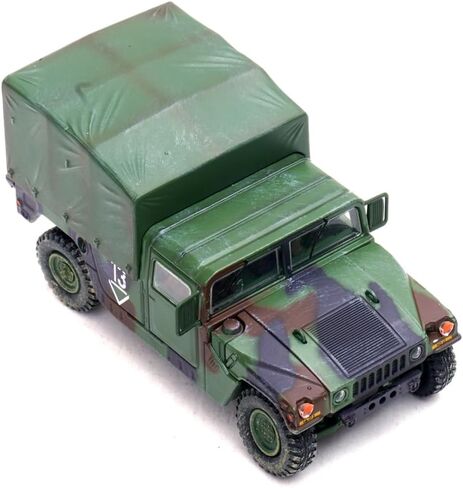 Panzerkampf | 1:64 Scale Model Military Diecast | M998 HMMWV, 2nd Battalion, 3rd Field Artillery Regiment, 1st Armored Division, U.S. Army Stationed in Germany, Spring 1999 | Model 12502AB in Saudi Arabia