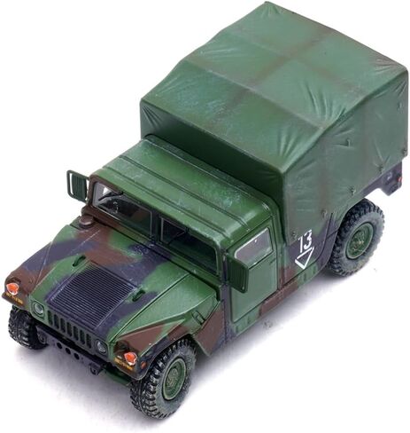 Panzerkampf | 1:64 Scale Model Military Diecast | M998 HMMWV, 2nd Battalion, 3rd Field Artillery Regiment, 1st Armored Division, U.S. Army Stationed in Germany, Spring 1999 | Model 12502AB in Saudi Arabia