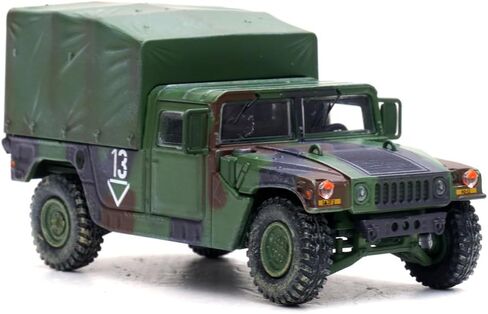 Panzerkampf | 1:64 Scale Model Military Diecast | M998 HMMWV, 2nd Battalion, 3rd Field Artillery Regiment, 1st Armored Division, U.S. Army Stationed in Germany, Spring 1999 | Model 12502AB in Saudi Arabia