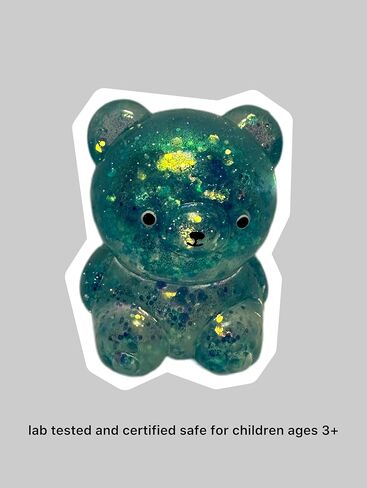 The Boo-Bear من Boo Lala: مثالي للنفق الرسغي، واضطراب فرط الحركة ونقص الانتباه، والمرح، والملل، وقوة قبضة رفع الأثقال، وصحة الأعصاب (أزرق) in Kuwait