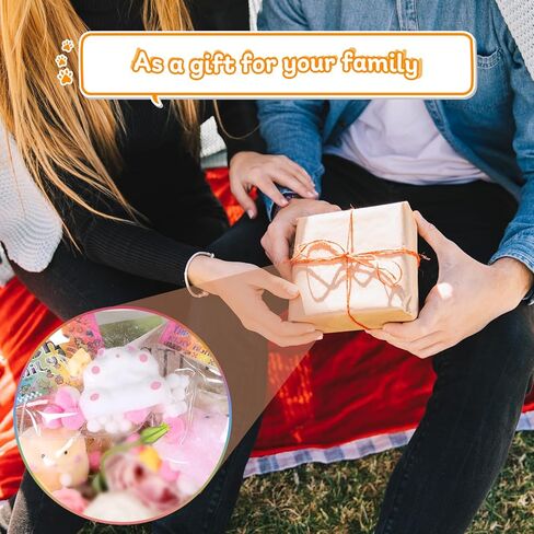 قطعتان من ألعاب الضغط الهامستر الإسفنجية، 3 بوصات كبيرة ولطيفة وناعمة لتخفيف التوتر من أجل هدايا حفلات الأطفال، عائلة قرصة، ألعاب تململ مناسبة للبالغين والأطفال الكبار in Kuwait