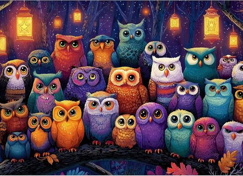 1000 Piece Puzzle for Adults - Waves Stars and Moon Jigsaw Puzzles - Impossible Hard Difficult Challenging Jigsaw Puzzle -Brain Teaser Adult Puzzles - Christmas Birthday Gifts for Women/Men in Saudi Arabia