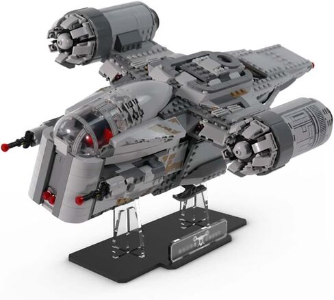 حامل عرض لـ Lego The Razor Crest 75292، حامل أكريليك 5 مم لـ Lego 75292 (لا يتضمن مجموعة النماذج) in Kuwait