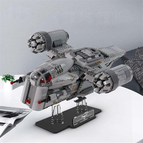 حامل عرض لـ Lego The Razor Crest 75292، حامل أكريليك 5 مم لـ Lego 75292 (لا يتضمن مجموعة النماذج) in Kuwait