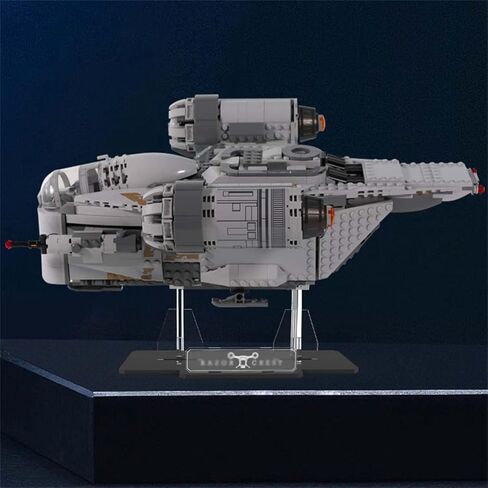 حامل عرض لـ Lego The Razor Crest 75292، حامل أكريليك 5 مم لـ Lego 75292 (لا يتضمن مجموعة النماذج) in Kuwait