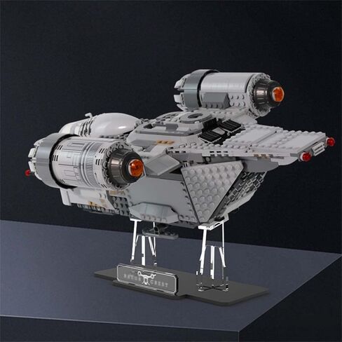 حامل عرض لـ Lego The Razor Crest 75292، حامل أكريليك 5 مم لـ Lego 75292 (لا يتضمن مجموعة النماذج) in Kuwait