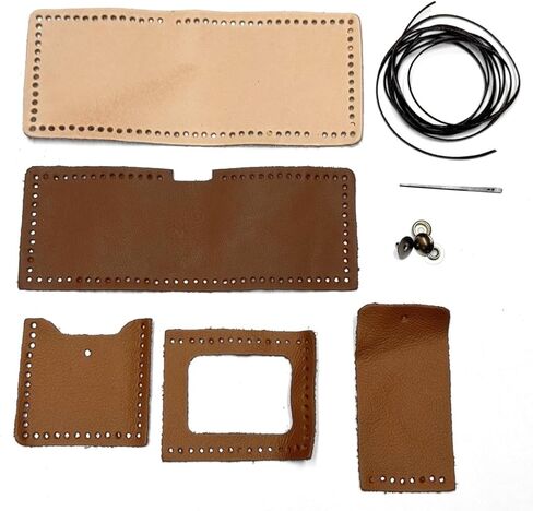 Make Your Own Leather Billfold Wallet Kit - DIY Leather Accessory - Men - Women - Children (Children's Deluxe Billfold Kit) in Saudi Arabia