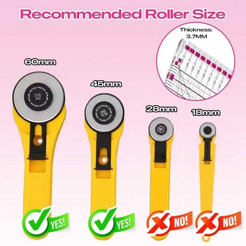 Quilting Ruler |12.5x12.5 Inch Slotted Quilting Ruler for Fabric Cutting, Sewing & Patchwork | Acrylic Quilt Ruler with Measurement in Saudi Arabia