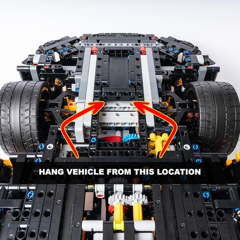 حامل حائط عمودي لسيارة Lego Technic McLaren P1-42172 (السيارة غير متضمنة) in Saudi Arabia