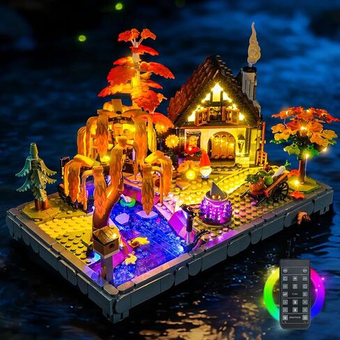 LED Lighting Compatible with Lego 11372 Autumn Cottage Garden- JUST Lights,Light Kit Compatible with Lego Icons 11372,NOT Included The Model in Saudi Arabia