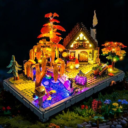 LED Lighting Compatible with Lego 11372 Autumn Cottage Garden- JUST Lights,Light Kit Compatible with Lego Icons 11372,NOT Included The Model in Saudi Arabia