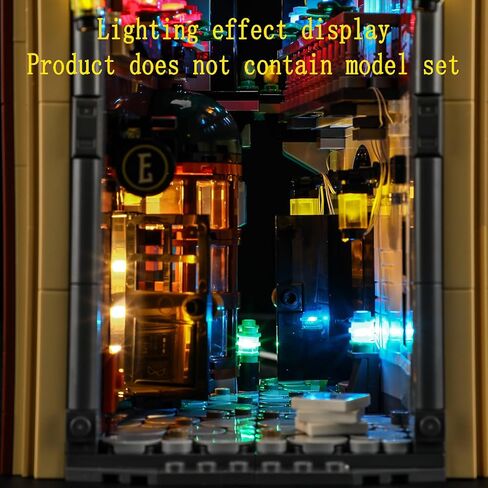 مجموعة إضاءة LED متوافقة مع Lego Sherlock Holmes: نموذج مكعبات بناء Book Nook - مجموعة الإضاءة للأيقونات 10351 (مجموعة النماذج غير متضمنة) in Saudi Arabia
