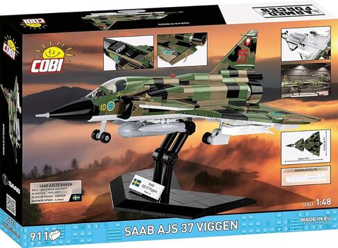 COBI Armed Forces SAAB AJS37 Viggen Aircraft in Saudi Arabia