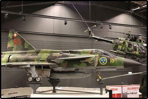 COBI Armed Forces SAAB AJS37 Viggen Aircraft in Saudi Arabia