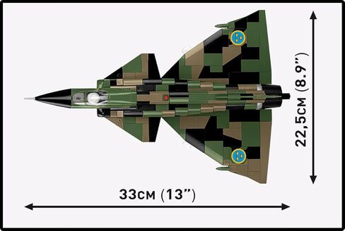 COBI Armed Forces SAAB AJS37 Viggen Aircraft in Saudi Arabia