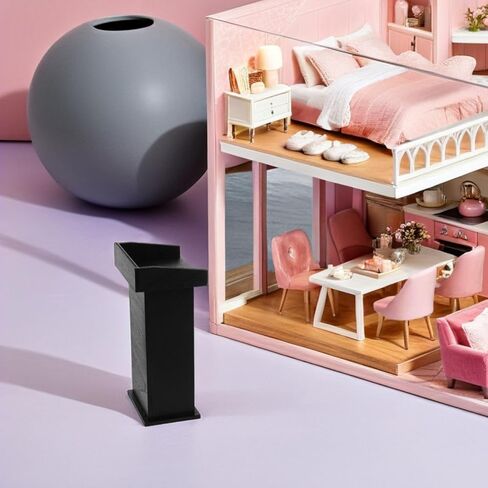 VOSAREA Miniature Wooden Podium Dollhouse 1:12 Scale Realistic Speaker's Stand for Dollhouse Decoration Tiny Furniture Accessory in Saudi Arabia